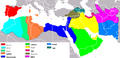 Emirate of Córdoba (756-929 AD), Idrisid dynasty (788-974 AD), Rustamid dynasty (777-909 AD), Aghlabids (800-909), Tulunids (868-905), Qarmatians (899-1077), Hamdanid dynasty (890-1004 AD), Sajid dynasty (889-929), Abbasid Caliphate (750-1258/1261-1517), Buyid dynasty (934-1062), Ziyarid dynasty (931-1090), Saffarid dynasty (861-1002 AD) and Samanid Empire (819-999 AD) in 891-892 AD.