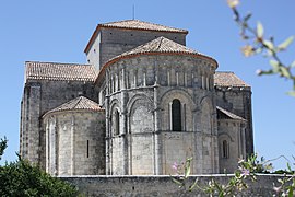 Église Sainte-Radegonde à Talmont-sur-Gironde.