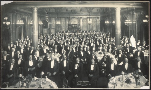 Erie Railroad Association annual dinner, Hotel Savoy, New York, Feb. 23, 1906