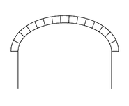 Elliptical arch