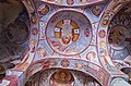 Frescos de Elmali Kilise o "iglesia de la manzana" (Pantocrátor en una cúpula).