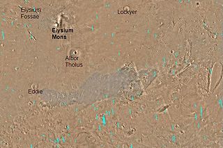 <span class="mw-page-title-main">Elysium Fossae</span> Martian geographical feature