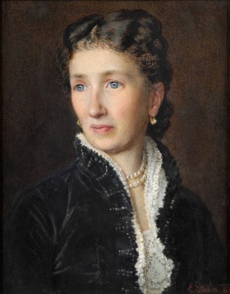 File:Emanuel von Stöckler Portrait Anna von Sickel geb Semper.jpg