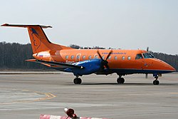 Самолёт Embraer EMB-120ER Brasília авиакомпании Регион-Авиа в аэропорту Домодедово. 6 апреля 2010 года