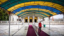 Entrance to Gurudwara Nanakmatta Entrance to Gurudwara Nanakmatta.jpg