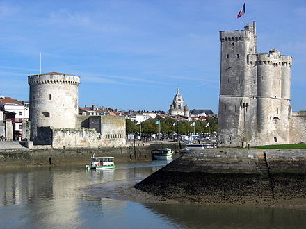 Entrance to the Old Port of La Rochelle