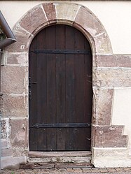 Porte d'accès au clocher