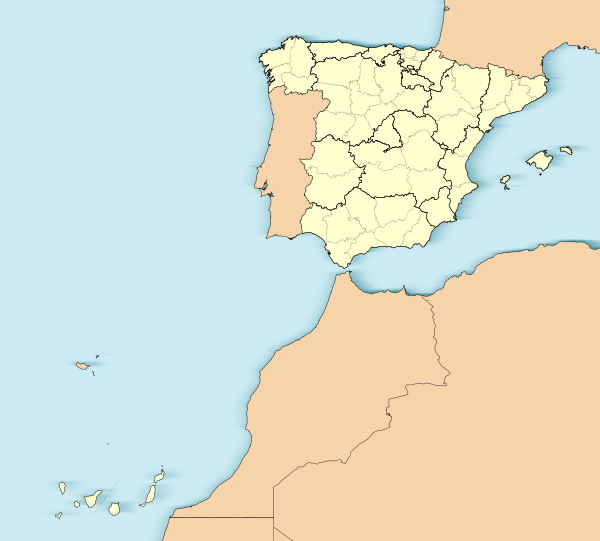 2001–02 La Liga is located in Spain, Canary Islands