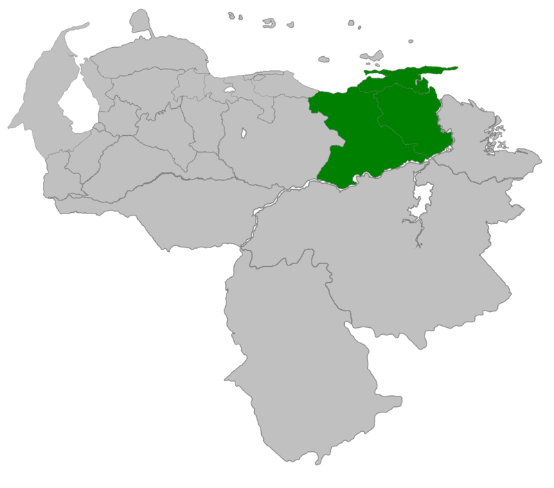 Ubicación de Oriente