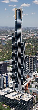 Eureka Tower in Melbourne, Australia by Fender Katsalidis Architects (2006)