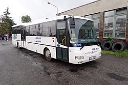 Ein SOR CN 12 auf einem Depot im tschechischen Brünn (Ortsteil Slatina)