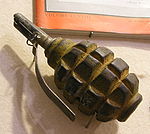 F1 grenade Soviet RCR Museum.jpg
