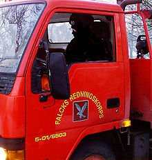 Falck rescue truck Falckbil logo.jpg