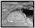 Feature 1, Room E, exterior wall looking north-northwest - Serpents Quarters Pueblo, Approximately 2 miles north of County Road G, Cortez, Montezuma County, CO HABS CO-204-17.tif