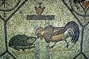 Fußbodenmosaik im Dom von Aquileia