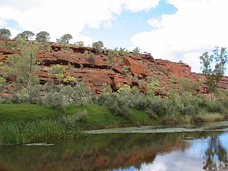 Finke River river in the Northern Territory, Australia