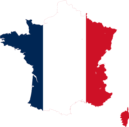 ไฟล์:France_Flag_Map.svg
