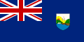 Bandiera della Colonia britannica di Dominica (1955-1965)