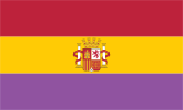 Flag of w:Second Spanish Republic (existed 1931–1939)