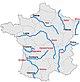 List of rivers of France