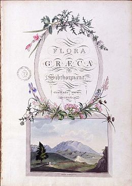 Flora Graeca (title page).jpg