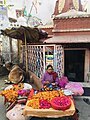 Flower seller in Udaipur