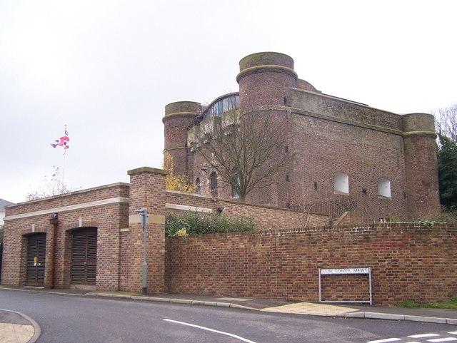 Fort Clarence, Rochester, 3rd (SR) Bn's HQ 1914–16.