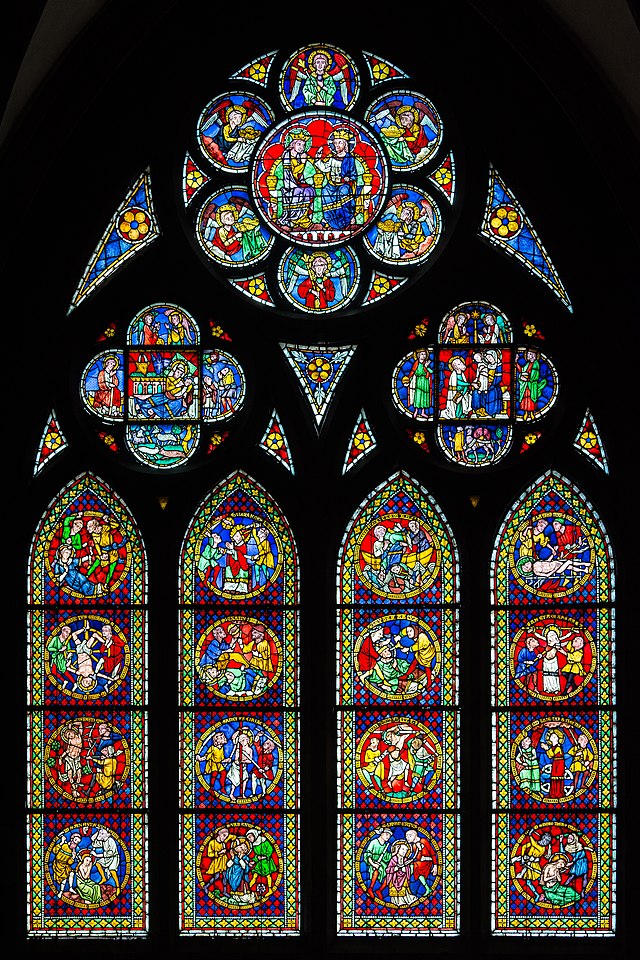 Окно мучеников во Фрайбургском соборе