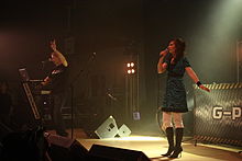 CEDM band G-Powered performing live in 2010. G-powered.JPG