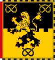 Kousebandbanner van de Baron Bramall.svg