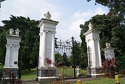 Gate of the former Bidadari Cemetery, Bidadari Garden, Singapore - 20121008-01.jpg