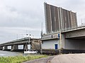 Geopende Ketelbrug (Flevoland)