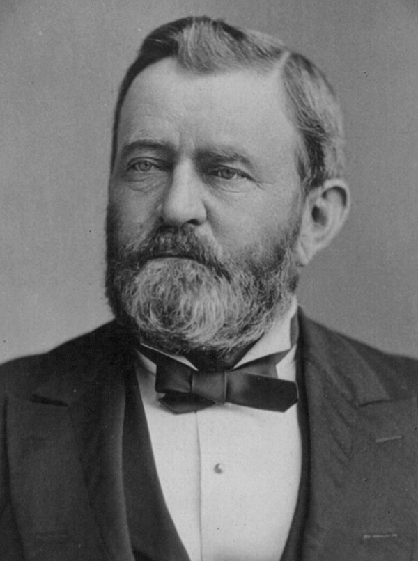 A photograph of President Ulysses S. Grant circa 1880