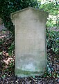 Gravestone outside the Church of All Saints in Eastchurch on the Isle of Sheppey.