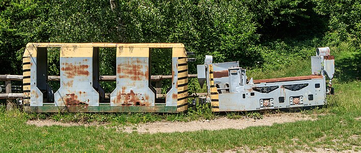 Mine railway Teufelsgrund visiting mine Münstertal Germany