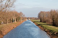 Dérivation de l'Yonne, bief des chaumes.