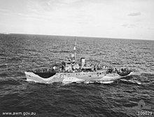 HMAS Cowra in 1944 HMAS Cowra (AWM 106029).jpg