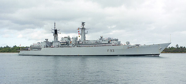 HMS Beaver, 30 June 1986