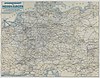 100px hua 800258 kaart van het lijnennet van de spoorwegen in midden europa uitgegeven door de nv nederlandsche spoorwegen te utrecht