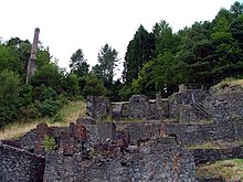 The remains of Hafna mine and mill Hafna Mine and Mill - geograph.org.uk - 121380.jpg