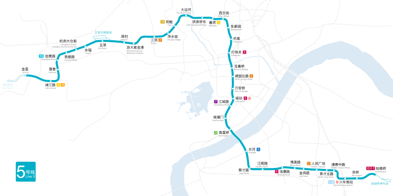 Hangzhou Metro Line 5.svg