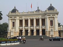 View from the front of Hanoi Opera House Hanoi operahouse.jpg