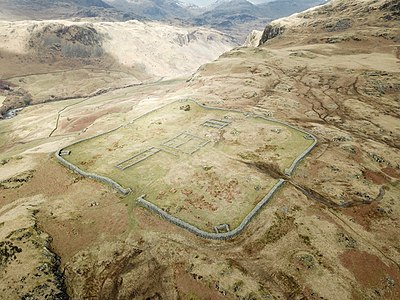 Hardknott Roman Fort (Cumbria) by Markas1370, CC BY-SA 4.0