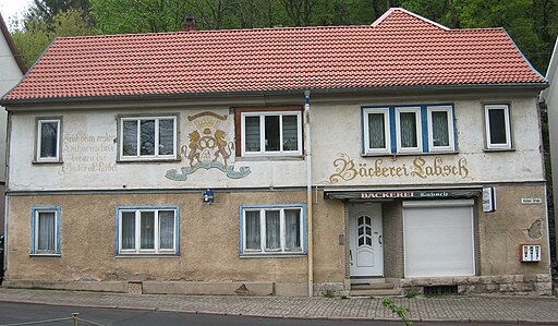 Haus Ruhlaer Straße 2, Waltershausen, Bäckerei Labsch