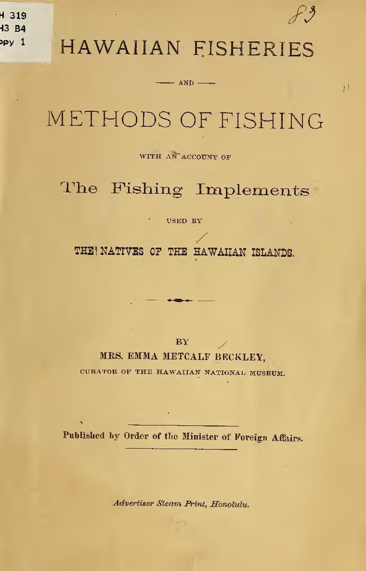 File:Hawaiian fisheries and methods of fishing with an account of the  fishing implements by the natives of the Hawaiian Islands (IA  hawaiianfisherie00beck).pdf - Wikimedia Commons
