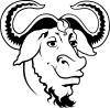 Heckert das Maskottchens von GNU, dem Projekt das Freie Software definierte