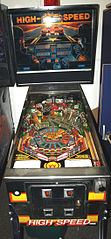 high speed chase pinball machine for sale