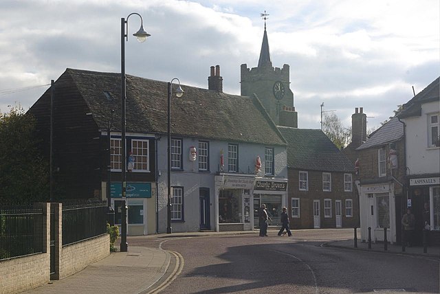 Chatteris, one of the Fenland market towns