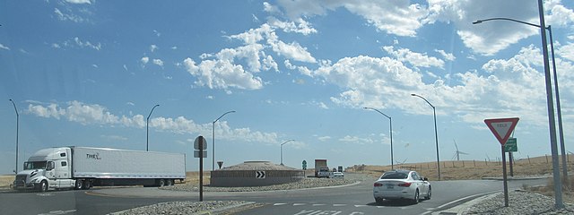 SR 12/SR 113 roundabout