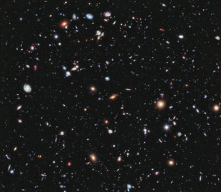 Hubble Extreme Deep Field image of space in the constellation Fornax Hubble Extreme Deep Field (full resolution).png